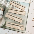 thumbnail image 4 of Preplabs Personalized Wood Measuring Ruler Engraved Wooden Ruler Tool Custom Name Engraving Service Craft Workshop Measuring Scale Home DIY Project Ruler Non-Slip Edge Design, 4 of 7