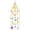 Citrine, variant on Ywmsfl Crystal Suncatchers Winds Chimes Hanging Prisms Pendant Light Catchers Gardens Home Decoration