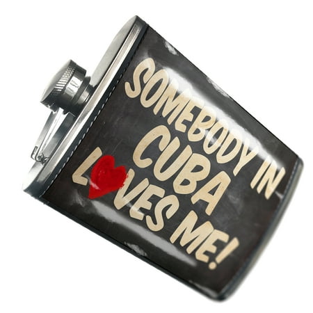 

NEONBLOND Flask Somebody in Cuba Loves me Caribbean