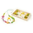 thumbnail image 2 of Melissa & Doug Flower Power Wooden Bead Set With 150+ Beads and 5 Cords for Jewelry-Making, 2 of 4