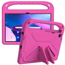 ELEHOLD Lenovo Tab M10 Plus 10.6-inch 3rd Generation 2022 Tablet Kids Case, Shockproof Light Weight Handle Stand Kids Case for Lenovo Tab M10 Plus 10.6-inch 3rd Gen Tablet,Rose