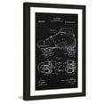 thumbnail image 2 of "Roller Skate 1908 Black Paper" Framed Painting Print, 2 of 4