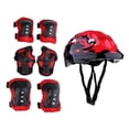 thumbnail image 4 of 7Pcs Children Skateboard Bicycle Helmet Knee Elbow Wrist Protective Guard Pad, 4 of 10