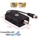 thumbnail image 4 of Amplificador de antena de TV GE Indoor HD Digital de bajo ruido negro, 4 of 5