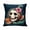 D003- Style C, variant on Halloween Decor, Grim Reaper Skeleton Halloween Pillow Cover, 18X18 Inch Decorative Throw Pillow, Vibrant Summer Tropical Hawaiian Decor, Funny Jack O Lantern Skeleton Pillow,