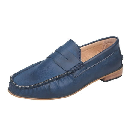 

Rdeuod Womans Shoes Women S Solid Color Sleeve Flat Bottom Low Top Casual Comfortable Leather Womens