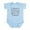 Sky Blue, variant on CafePress - Watch Football With Daddy! Infant Bodysuit - Baby Light Bodysuit, Size Newborn - 24 Months