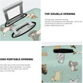 thumbnail image 5 of Puppy Dog Cute Animals Luggage Suitcase Covers Elastic Washable Luggage Protector Travel Suitcase Protective Cover For Kid And Adult, L (Fit 25-29 Inch Luggage), 5 of 6