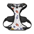 thumbnail image 5 of Lsque Rocket Planets Dog Harness, No-Pull Pet Harness with 2 Leash Clips, Adjustable Soft Padded Dog Vest with Easy Control Handle for Large Dogs-Large, 5 of 9