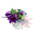 thumbnail image 3 of Ramo de flores artificiales Decoración de flores falsas para silla Herramienta de decoración de plantas de boda en casa Yuarrent HA8199-02B, 3 of 6