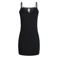 thumbnail image 5 of No Boundaries Sleep Pointelle Knit Slip Dress, Women’s XXS-3X, 5 of 5