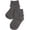 Black, variant on Tic Tac Toe - Little Girls' Turn Cuff Socks 31786-Medium (pink 2)