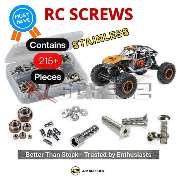 RCScrewZ Stainless Screw Kit axi043 for Axial 1/18 UTB18 Capra 4WD Unlimited Trail (AXI01002) | SET