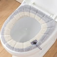 thumbnail image 4 of Reusable Seat Cover Warm And Comfortable Fits O/U/V Shape Easy Care Memory Foam Bath Mat Washable Small Non Bath Mats for Bathroom Memory Foam Area Rug Washable Rubber Rugs for Bathroom Bath Mat Set, 4 of 6