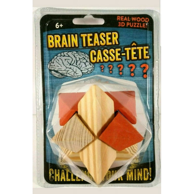 Puzzle de madeira brain teaser Stukie