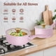 thumbnail image 5 of Juego de utensilios de cocina M MELENTA, cerámica antiadherente, color rosa, 11 piezas, 5 of 7