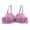 Pinks, variant on Bigersell Full-Coverage Bra Trendy Women's Lace Patchwork Bra with Breathable and Sagging Lightweight Underwear Bralette Bra Style F-1078 Red 36/80