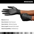 thumbnail image 3 of McKesson Confiderm LDC Low-Derma Nitrile Exam Gloves with Fentanyl Protection - Powder-Free, Latex-Free, Textured, Chemo Tested, Non-Sterile - Blue, Size XL, 230 Count, 10 Boxes, 2300 Total, 3 of 5