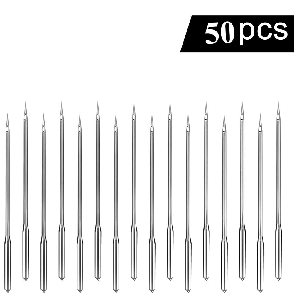 Bestope 50Pcs Sewing Machine Needles Universal Home Sewing Needles for