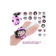thumbnail image 3 of Reloj Dibujos Proyector Niños De Animados 24 imágenes Kuromi Rosa, 3 of 4