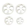 thumbnail image 1 of Monstrate 4 Uds. Moldes para pasteles de Fondant, molde de galletas con forma de flor de plástico, utensilios de cocina para horno, herramientas Herramientas y accesorios para hornear, 1 of 6