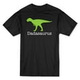 thumbnail image 1 of Dadasaurus T-shirt Noir pour Homme Cool Fête des Pères, 1 of 1
