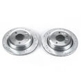 thumbnail image 2 of Power Stop Rear Pair of Drilled and Slotted Brake Rotors EBR826XPR, 2 of 4