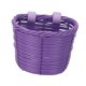 thumbnail image 2 of Decoración del frente de la cesta para bicicletas para niños Canasta frontal para bicicletas Púrpura, 2 of 8
