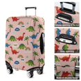 thumbnail image 5 of Pink Dinosaur and Rainbow Pattern Luggage Cover Fashion Suitcase Cover Baggage Covers Fit 25-28 Inch Luggage (Go Travel), 5 of 5