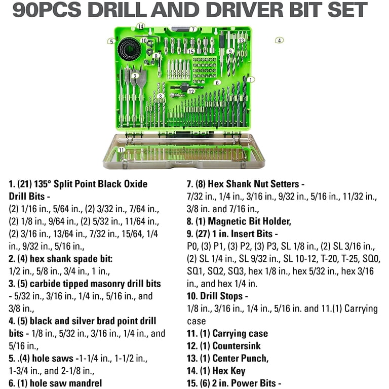Rated Impact Piece 90 【グリーンピース】 Driving Tools Greenworks | Set タイヤ・ホイール