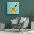 thumbnail image 3 of Canvas Wall Art - Julia Ramiro 'Greta' Wall Art for Living Room, Bedroom, or Office Décor by Trademark Fine Art - 24 x 24 Inches, 3 of 4
