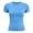 Blue, variant on T Shirts for Women Solid Slim Fit Short Sleeve T Shirts Soft Stretchy Basic Crew Neck Tees Casual Daily Wear Lightweight Plain Summer Tops for Women White S