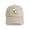 Khaki, variant on - Bee Happy Cap - Adjustable 100% Brushed Unisex Casual Cotton Baseball Cap, Beige, 1