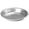 Winco APPL-8, 8'' Aluminum Round Pie Pan, Metal Baking Whooppie Plate, NSF