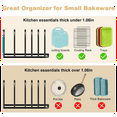 thumbnail image 3 of Cutting Board Organizer, [2-Pack] Cutting Board Holder Rack Baking Cookie Pan Sheets Cooling, 3 of 7