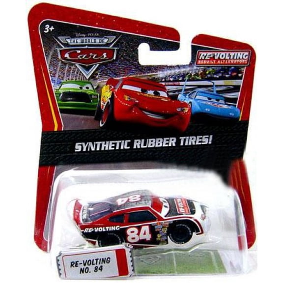 Disney Cars Synthetic Rubber Tires Re-Volting No. 84 Diecast Car