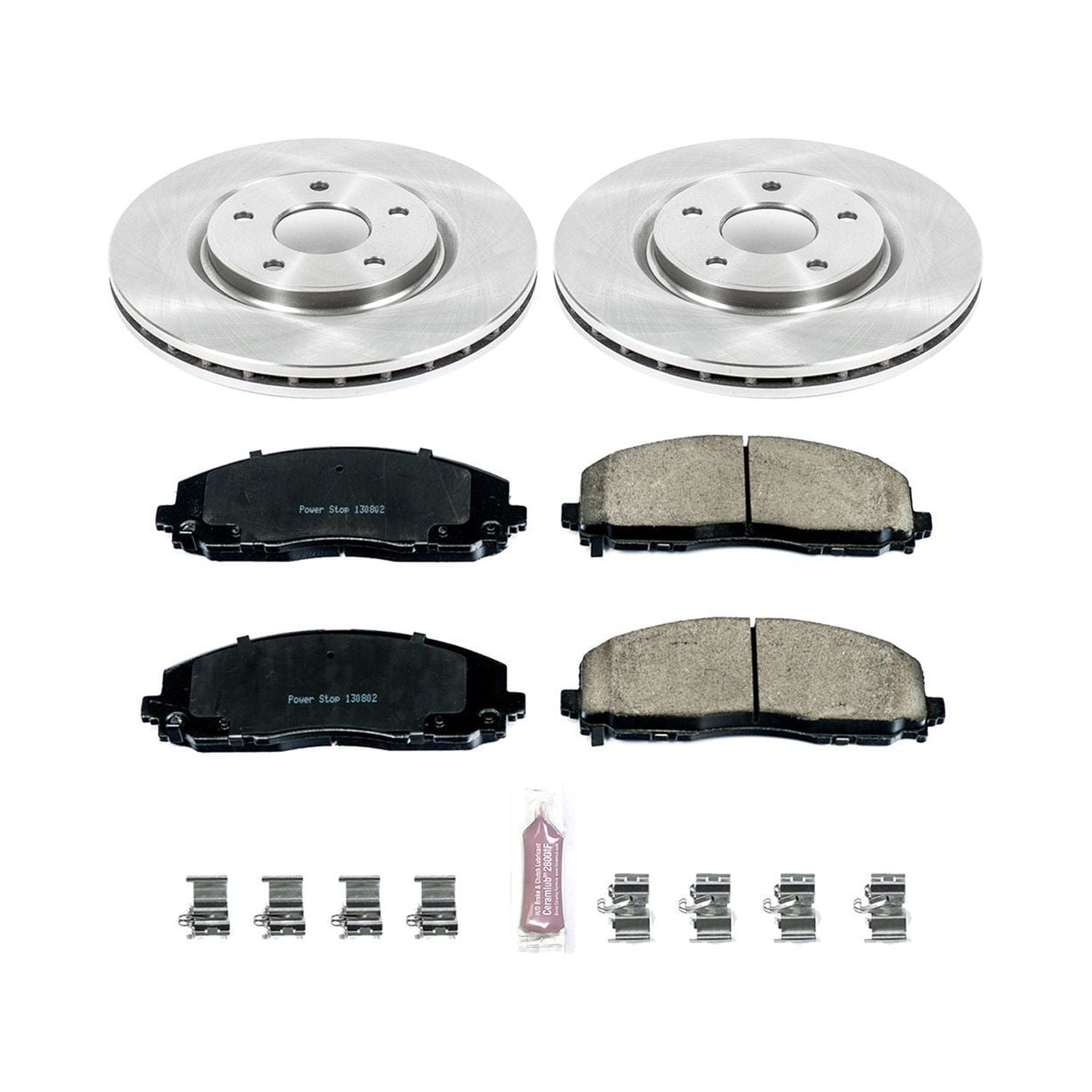 Power Stop Front Stock Replacement Brake Pad and Rotor Kit KOE5959
