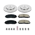 thumbnail image 3 of Power Stop Front Stock Replacement Brake Pad and Rotor Kit KOE5959, 3 of 8