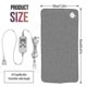 thumbnail image 2 of Electric Heating Pad With 9 Heating Timed Physi Apy Blanket (european Regulations), 2 of 4