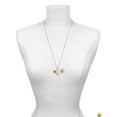 thumbnail image 3 of Delight Jewelry Resin Bumble Bee - Light Pink Heart Nurse Strong Zoe Necklace, 3 of 4