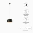 thumbnail image 6 of Modway Avenue 1-Light Pendant Light in Black, 6 of 7
