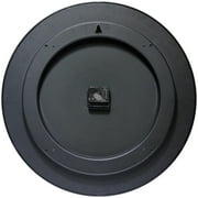 Infinity Instruments Profuse Black Transitional Analog Display Wall Clock