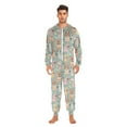 thumbnail image 6 of joogoo Cute Bulldogs Baseballs Unisex Adults Onesies Pajamas Jumpsuits M, 6 of 7