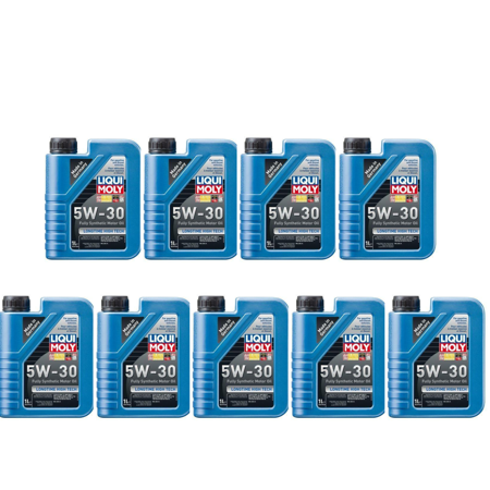 Liqui Moly 2038 Longtime High Tech 5W-30 Synthetic Motor Oil Pack of 9