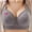 Gray, variant on LSLJS Wireless Bras for Women No Underwire Plus Size Push up Bras Trendy Comfy Solid Color Butterfly Printed Lingerie, Gifts for Women