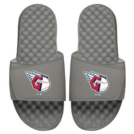 

Youth ISlide Gray Cleveland Guardians Primary Logo Slide Sandals