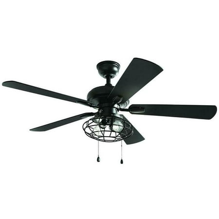 Home Decorators Collection Ceiling Fans, Novak 14 In Indoor Outdoor Silver Oscillating Ceiling Fan With Remote Control