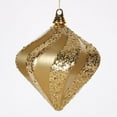 thumbnail image 3 of Vickerman Candy Glitter Swirl Diamond Ornament, 3 of 6