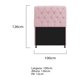 thumbnail image 3 of Cabecera Lady individual - Rosa claro WEIK Lady, 3 of 3