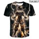 thumbnail image 2 of Anime pattern 3d printed cartoon dragonball T-shirt round neck and short sleeves men large size loose half sleeves toppangjing, 2 of 4